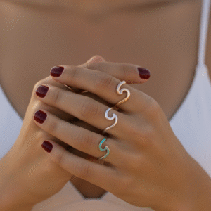 Silver waves set