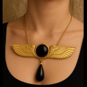 king tout silver necklace