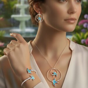 infinity Birds silver set